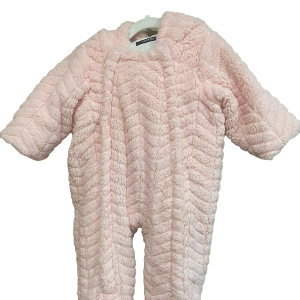 George baby Girls™ Hooded Pram Suit 6-12 mo